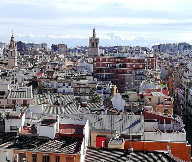 Vista aérea ciudad de València - València Clima i Energia
