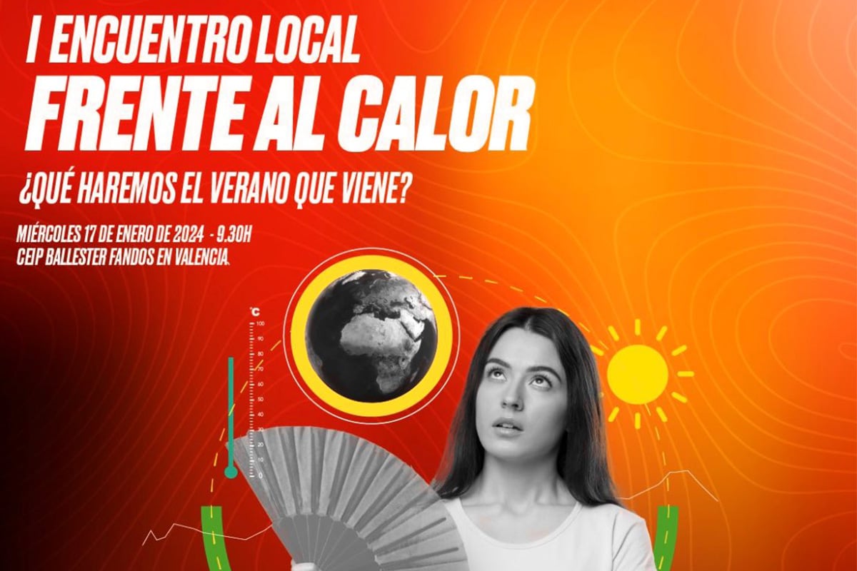 Encuentro local frente al calor en València organizado por València Clima i Energia